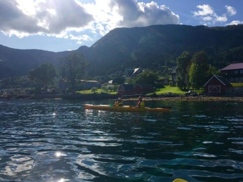 Kayaking the fjords